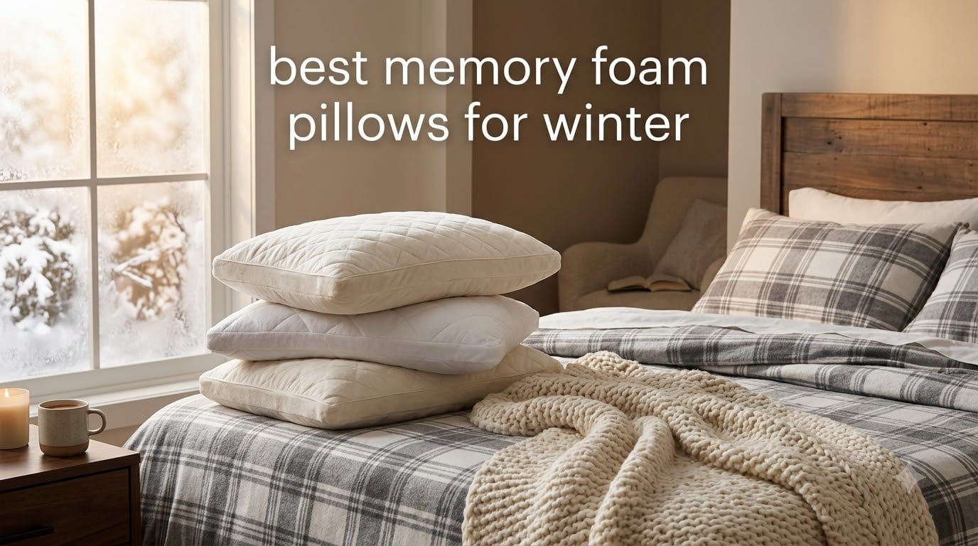 best memory foam pillows for winter