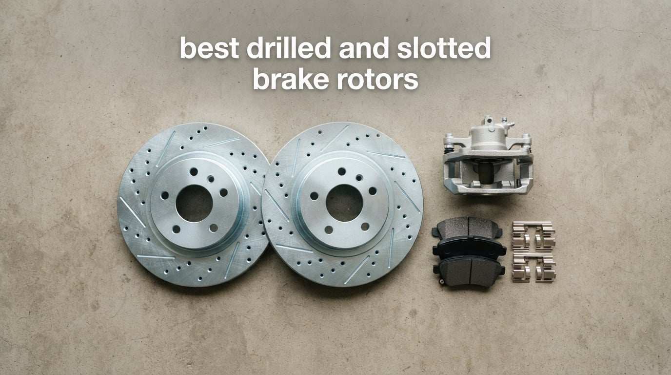 best drilled and slotted brake rotors