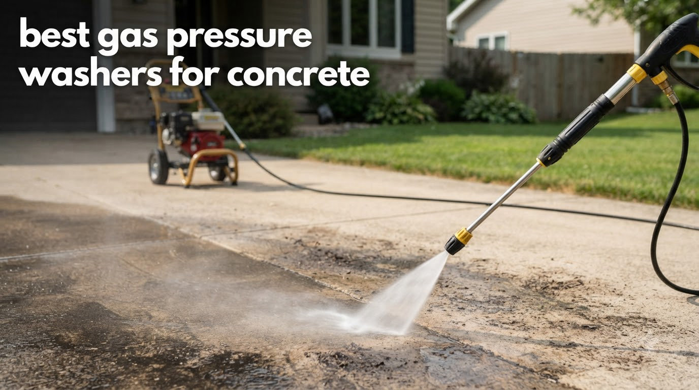 best gas pressure washers for concrete