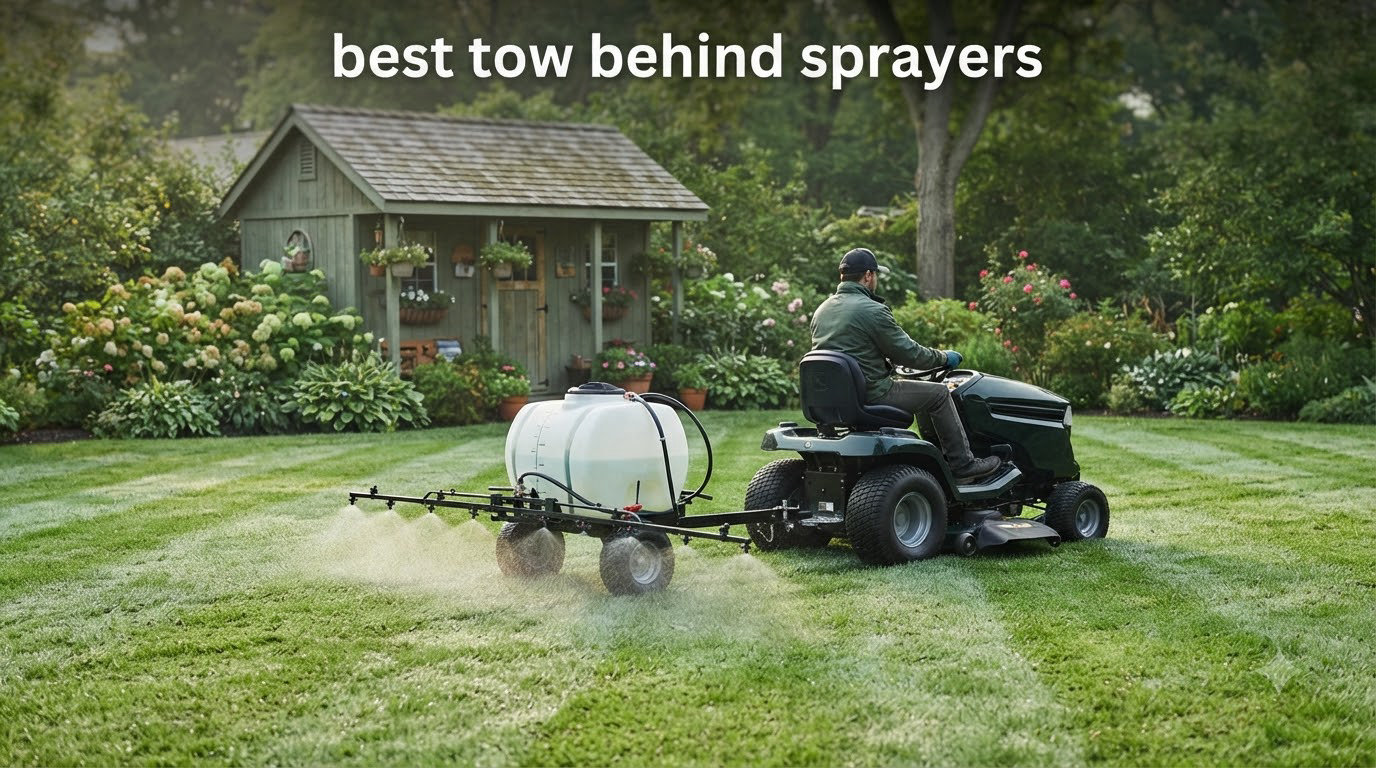 best tow behind sprayers