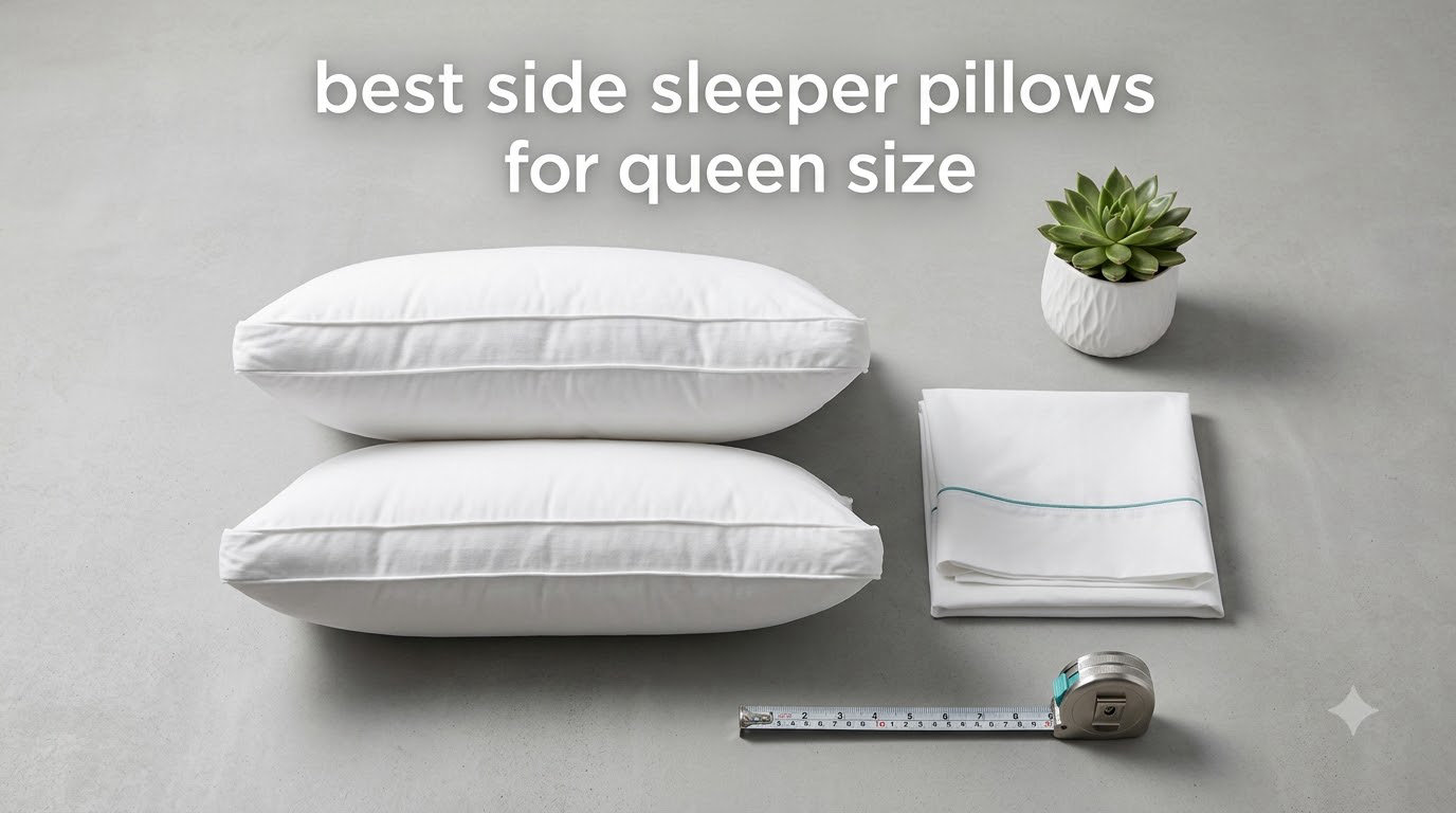 best side sleeper pillows for queen size