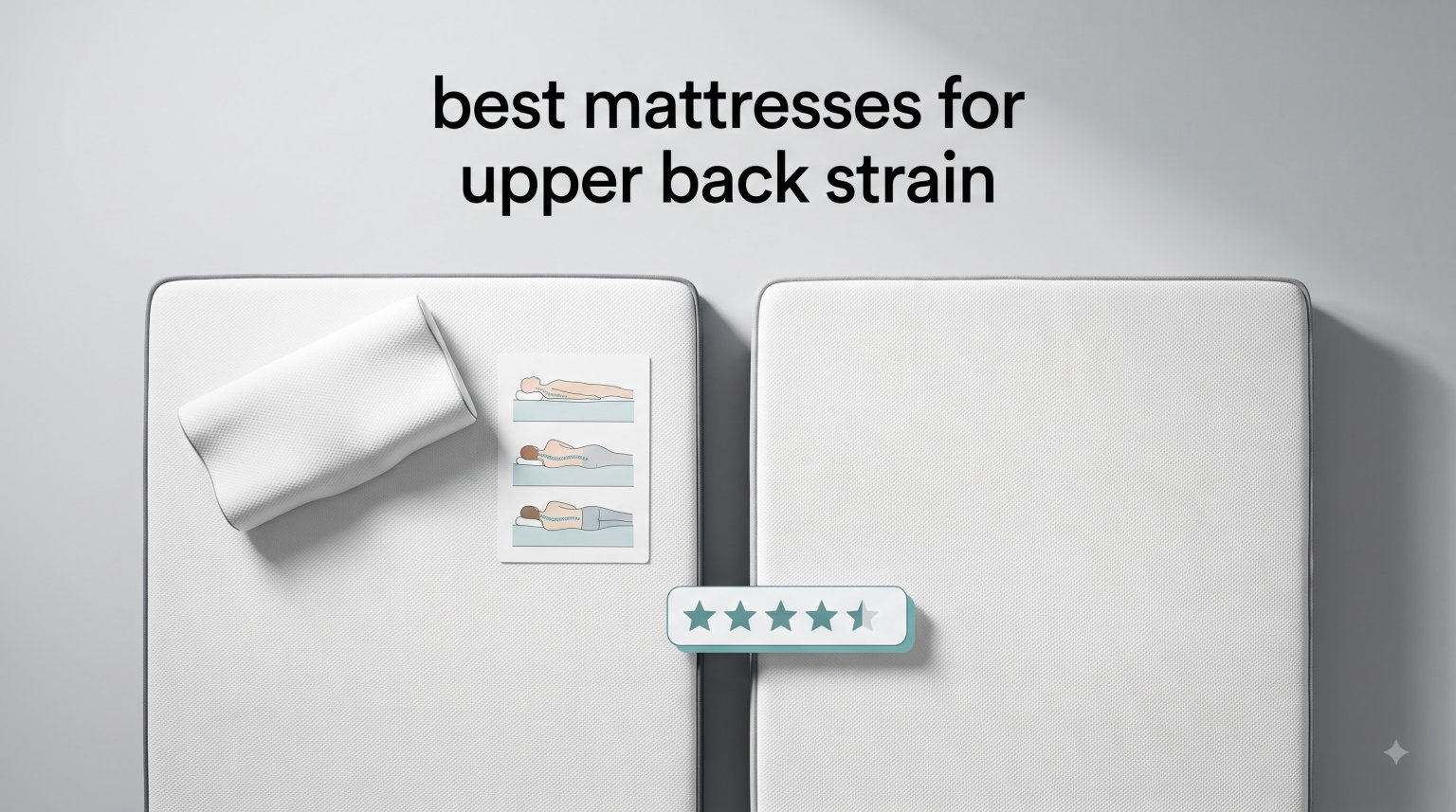 best mattresses for upper back strain