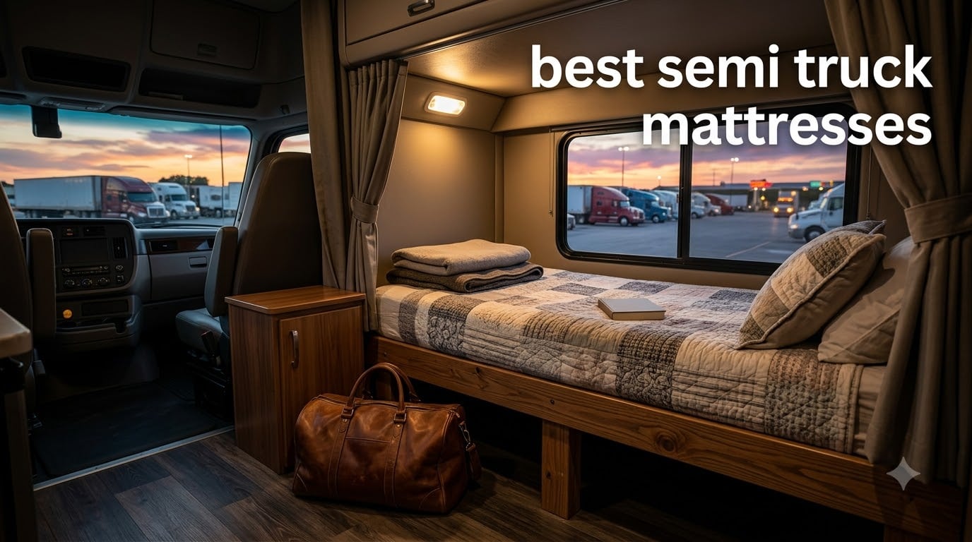 best semi truck mattresses