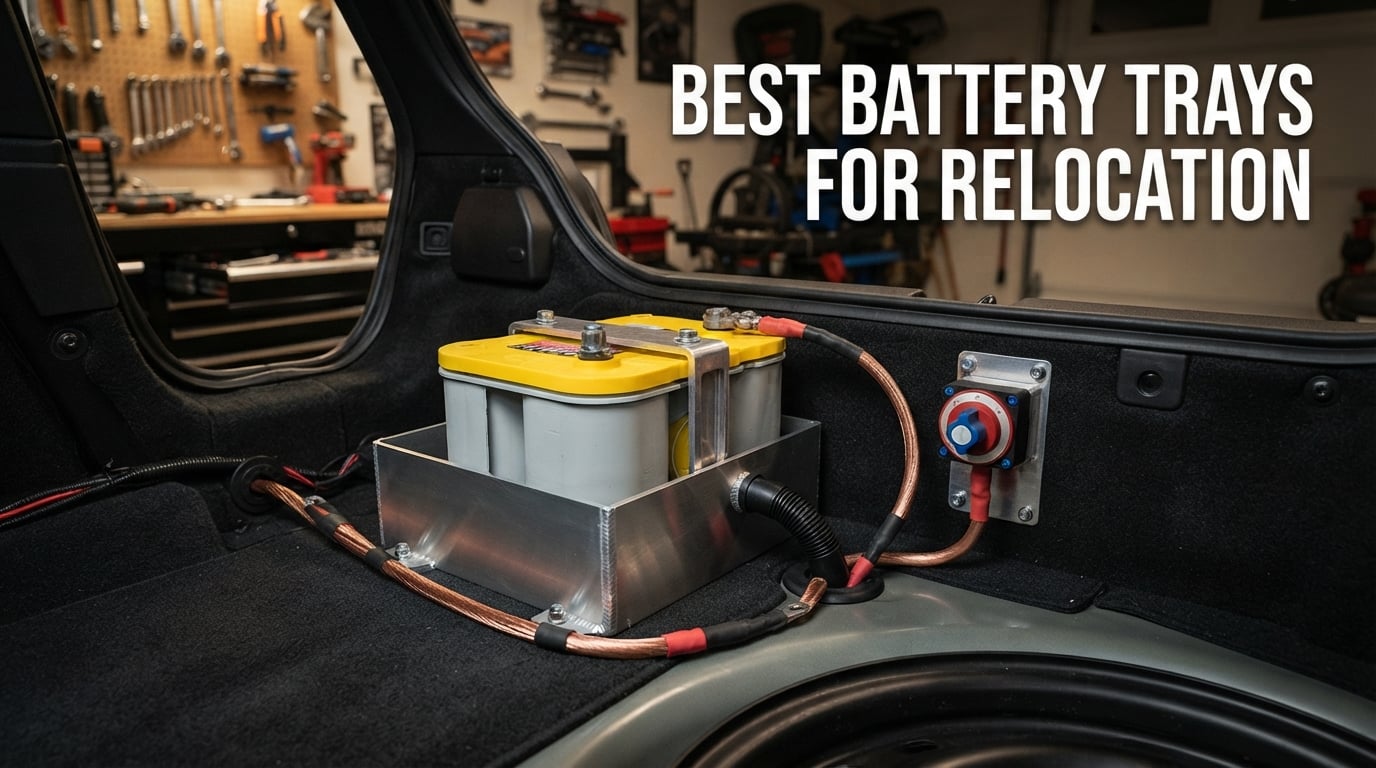 best battery trays for relocation