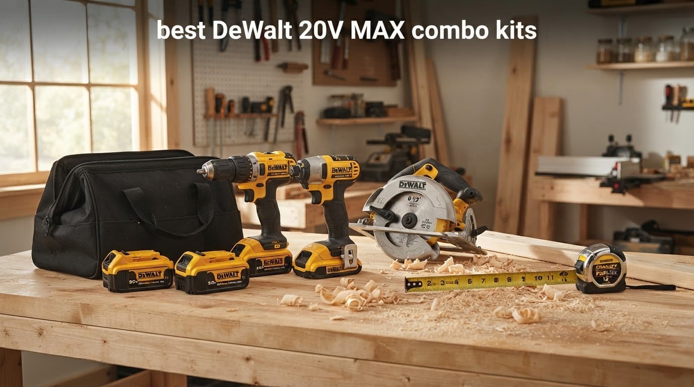 best DeWalt 20V MAX combo kits