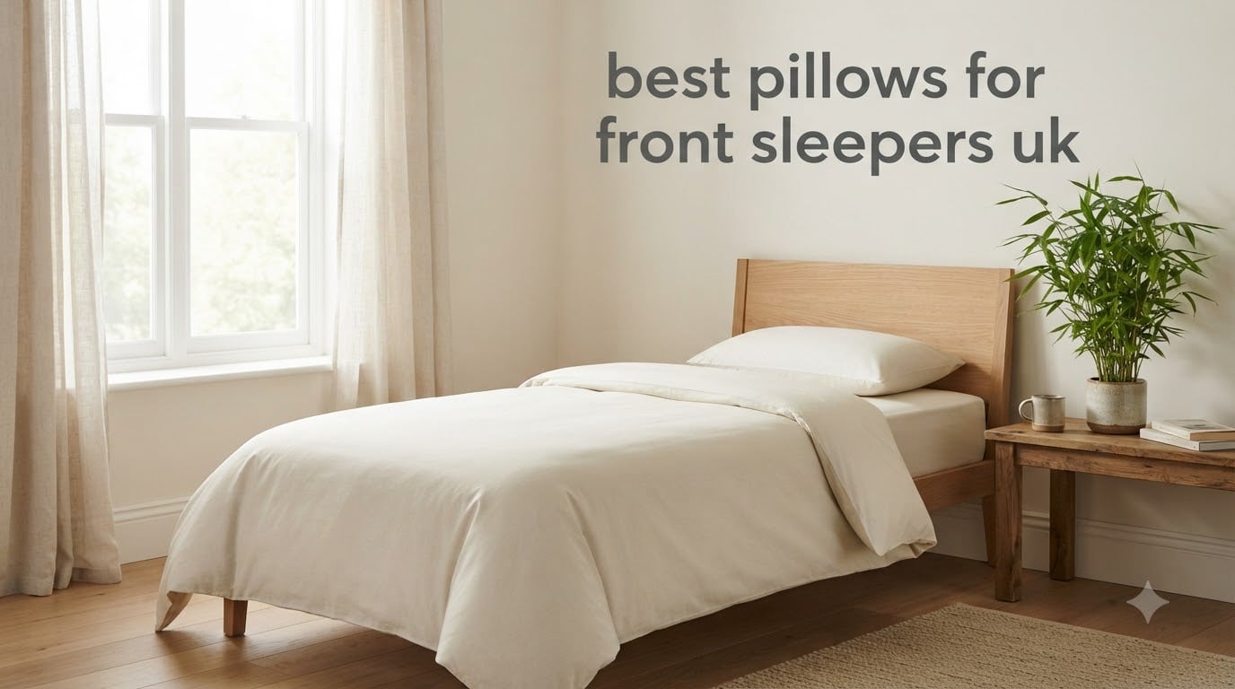 best pillows for front sleepers uk