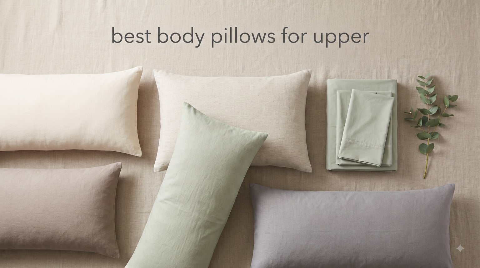 best body pillows for upper