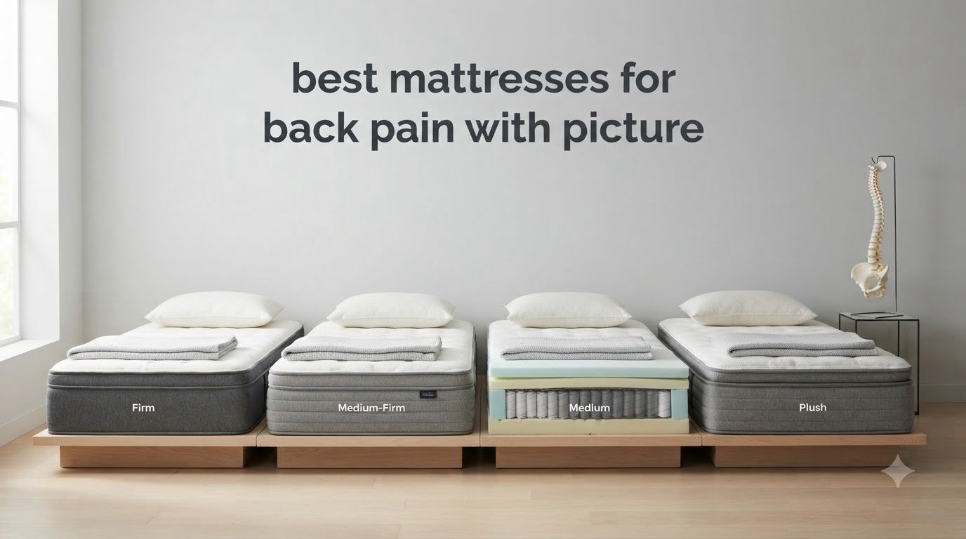 best mattresses for back pain with picture