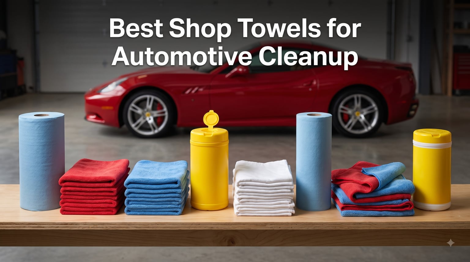 Best Shop Towels for Automotive Cleanup