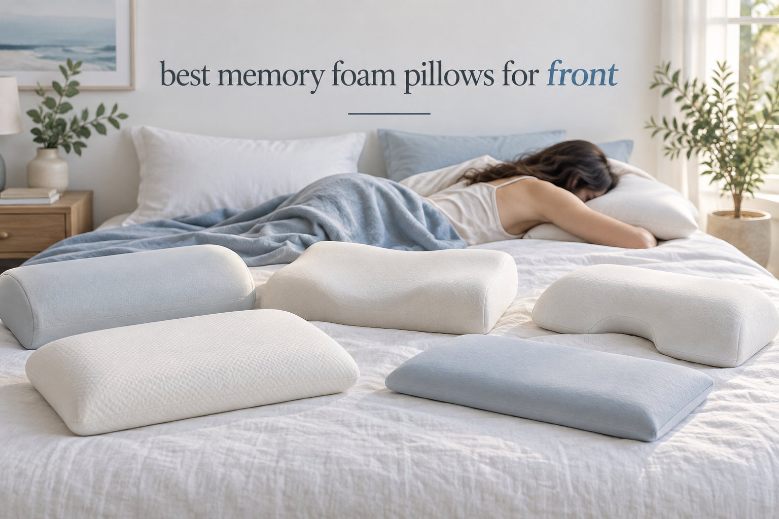best memory foam pillows for front