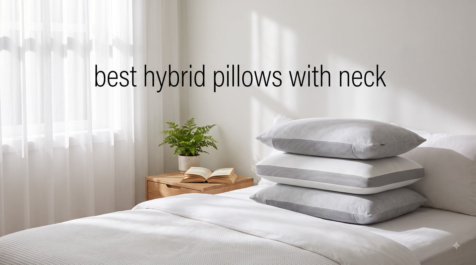 best hybrid pillows with neck