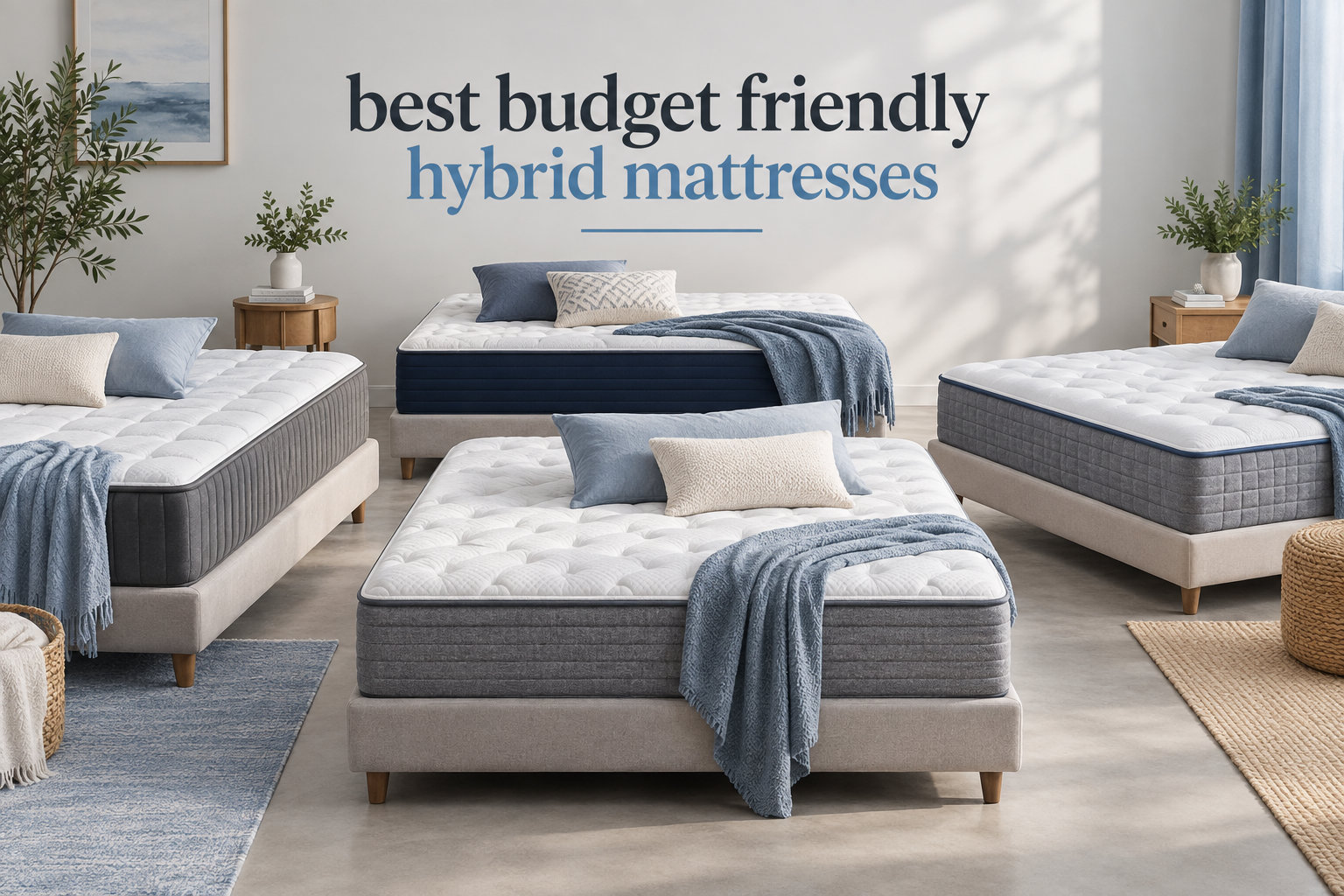 best budget friendly hybrid mattresses