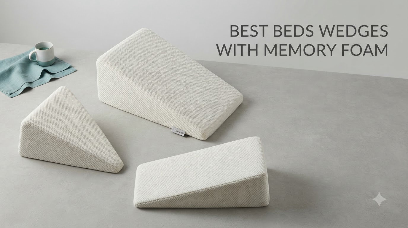 best beds wedges with memory foam