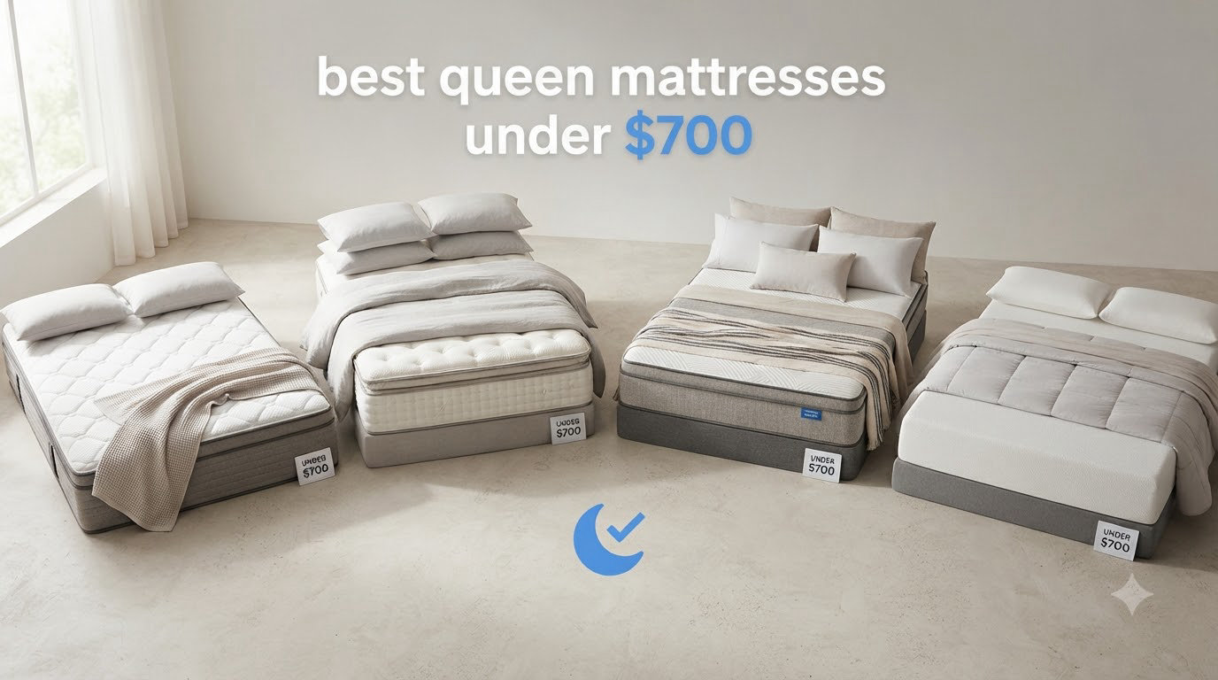 best queen mattresses under $700
