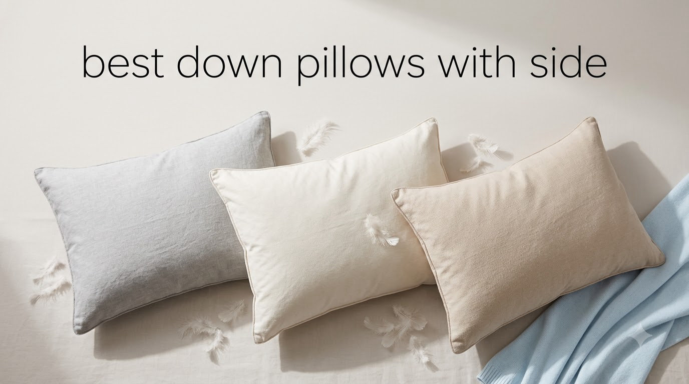 best down pillows with side