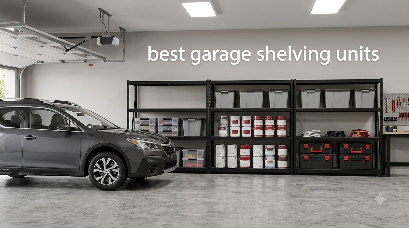 best garage shelving units