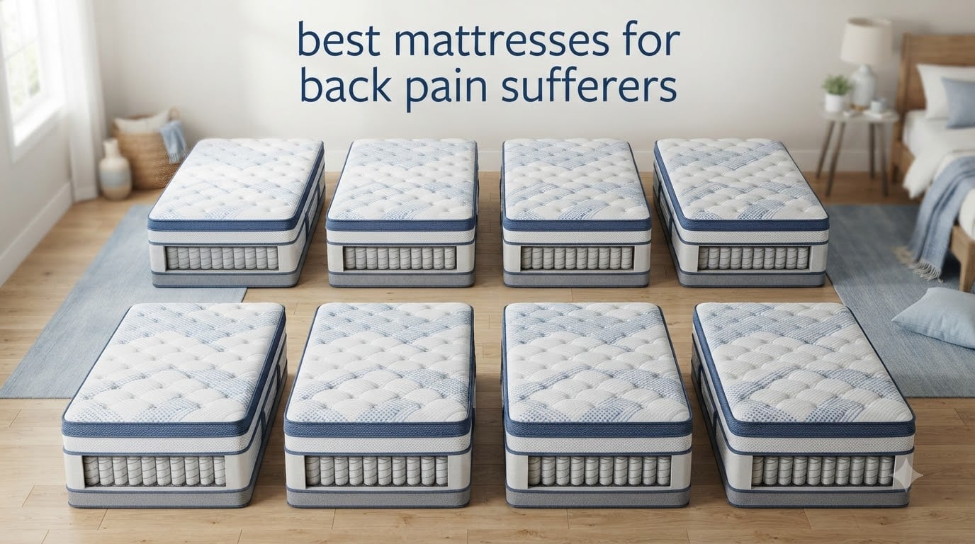 best mattresses for back pain sufferers