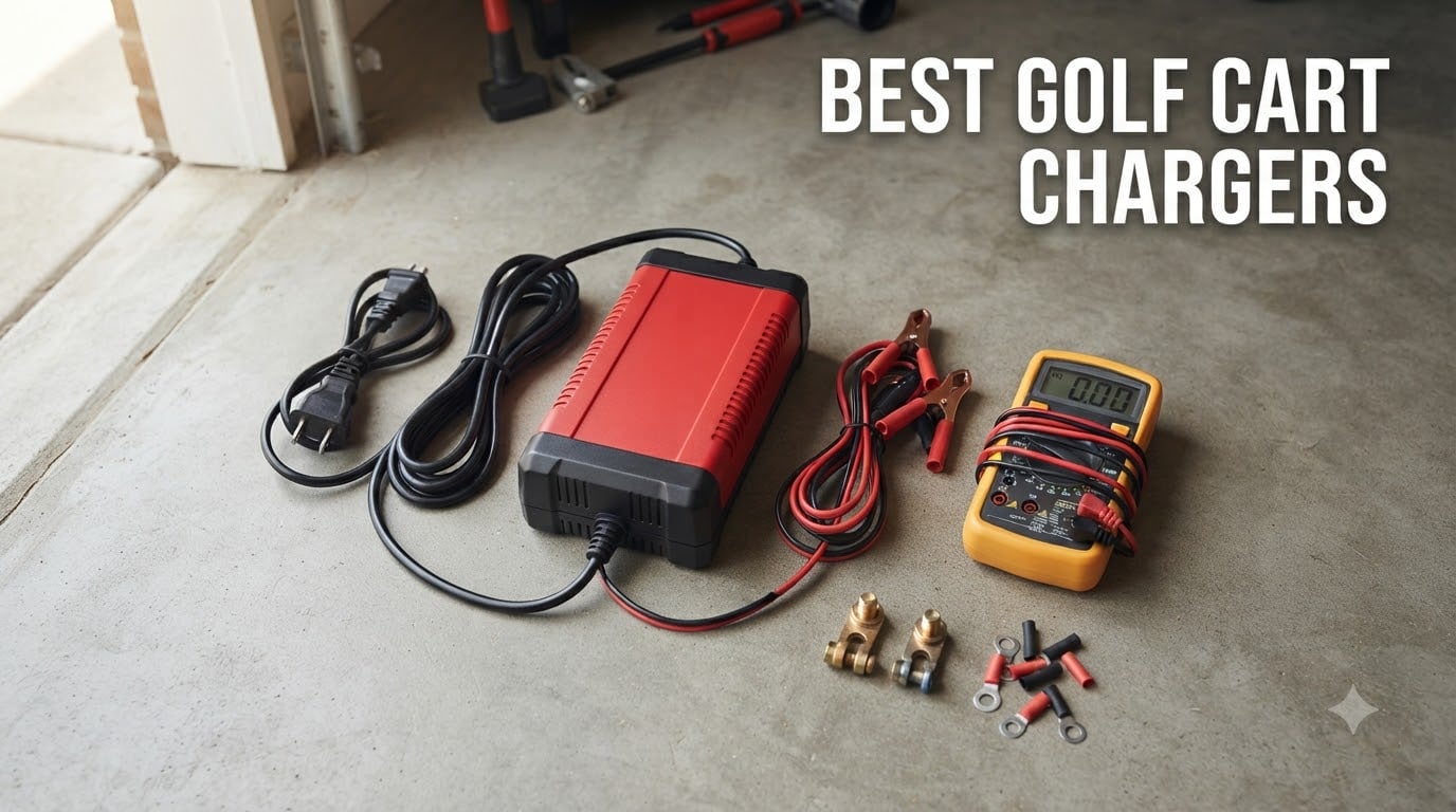 best golf cart chargers