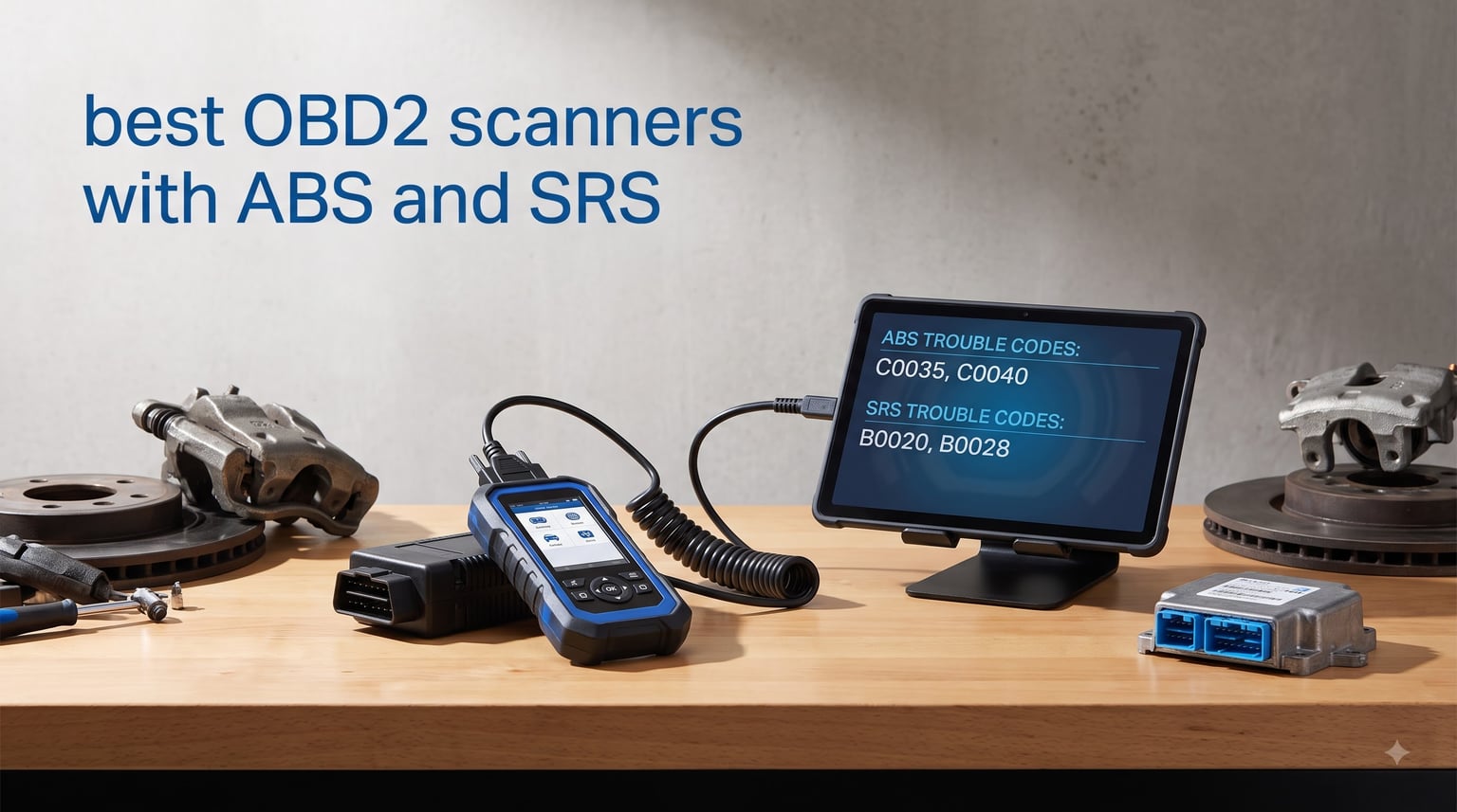best OBD2 scanners with ABS and SRS