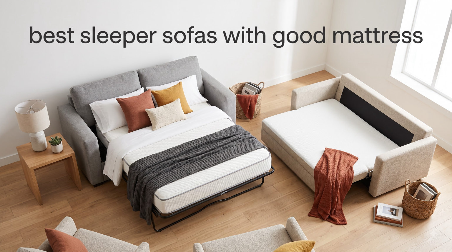 best sleeper sofas with good mattress