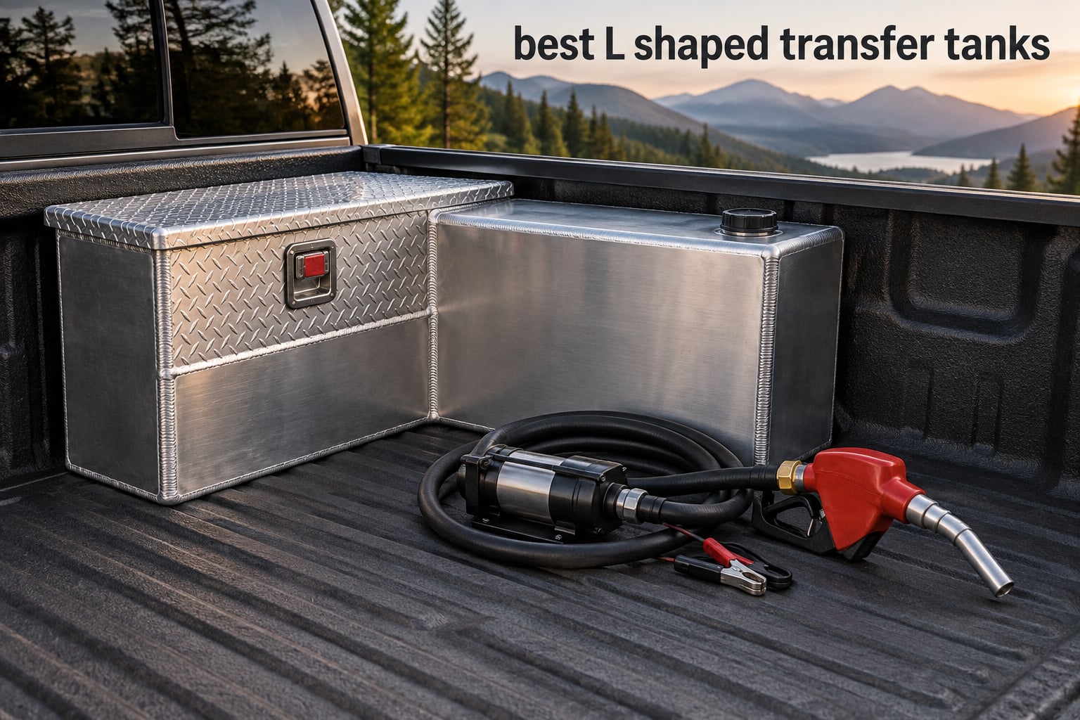 best L shaped transfer tanks