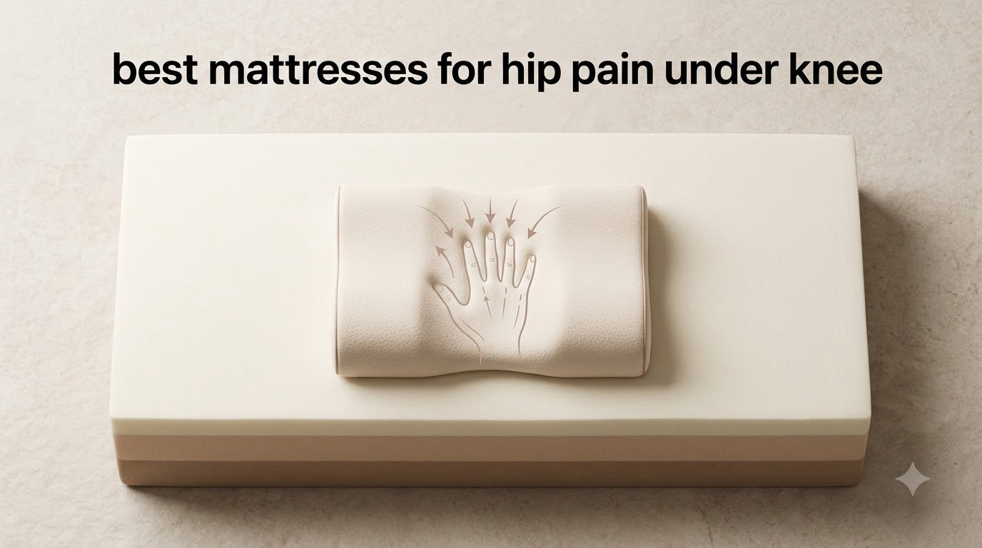 best mattresses for hip pain under knee