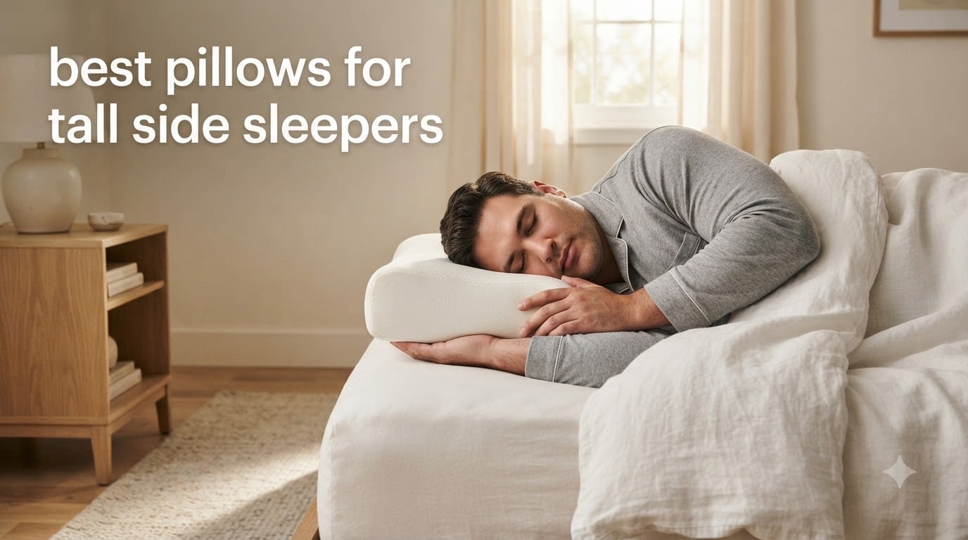 best pillows for tall side sleepers