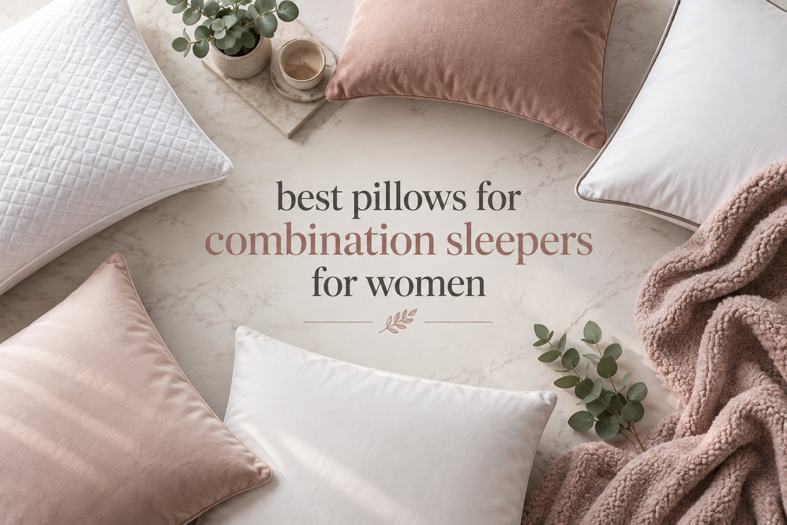 best pillows for combination sleepers for women