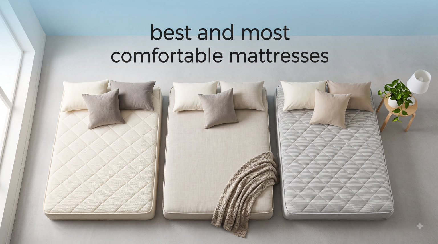 best and most comfortable mattresses