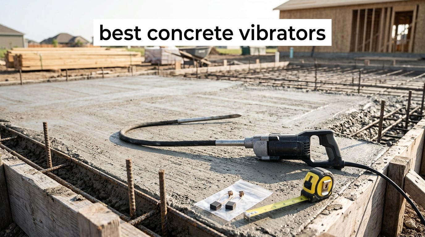 best concrete vibrators