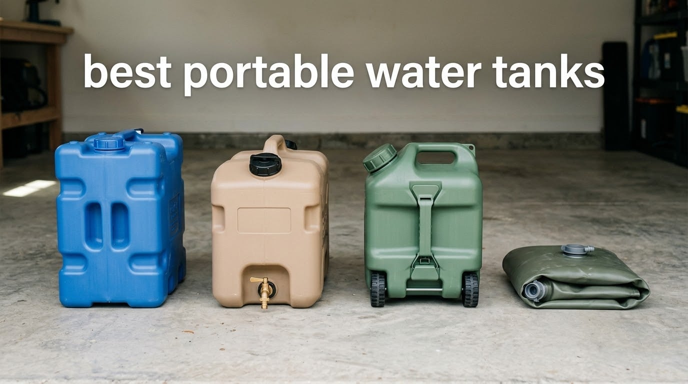 best portable water tanks