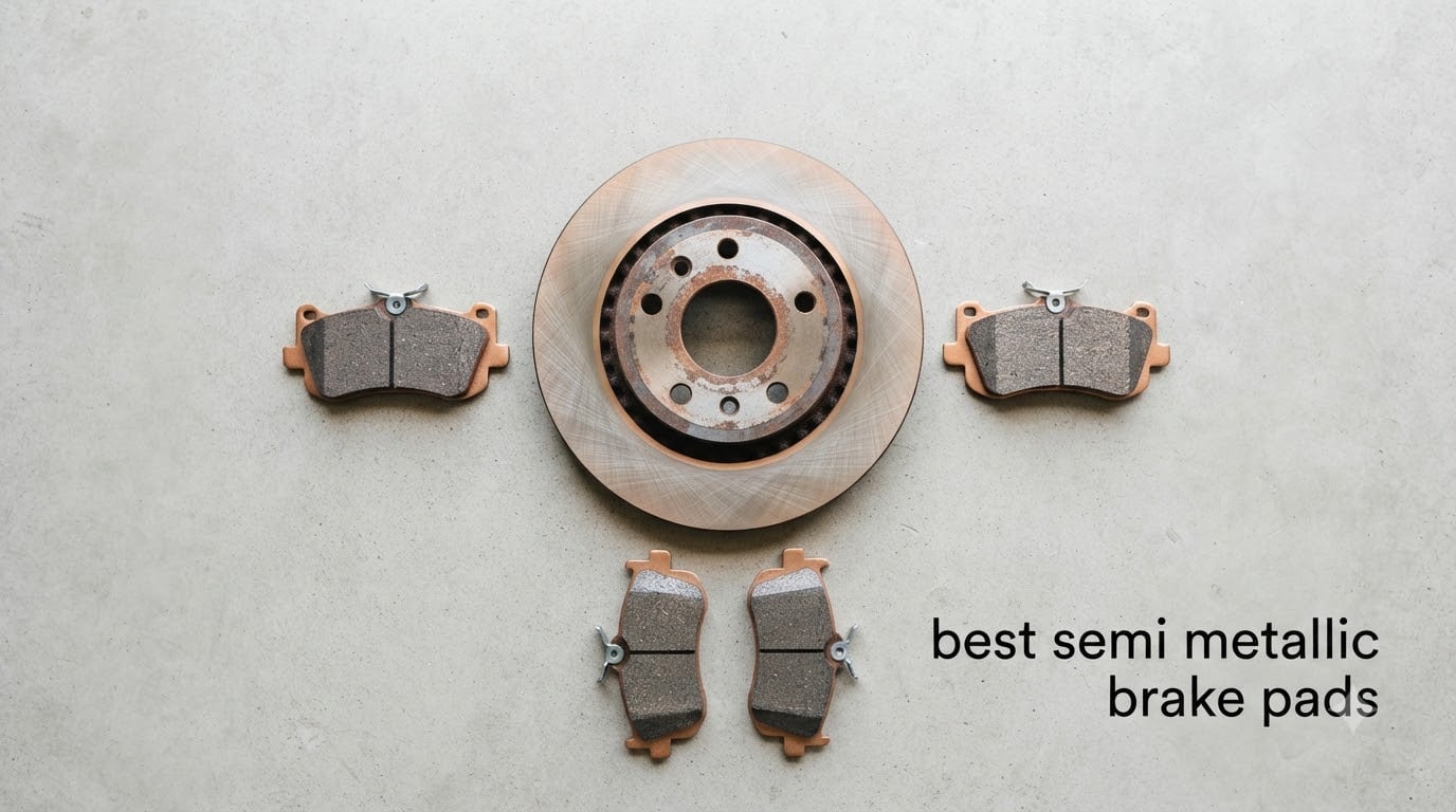 best semi metallic brake pads
