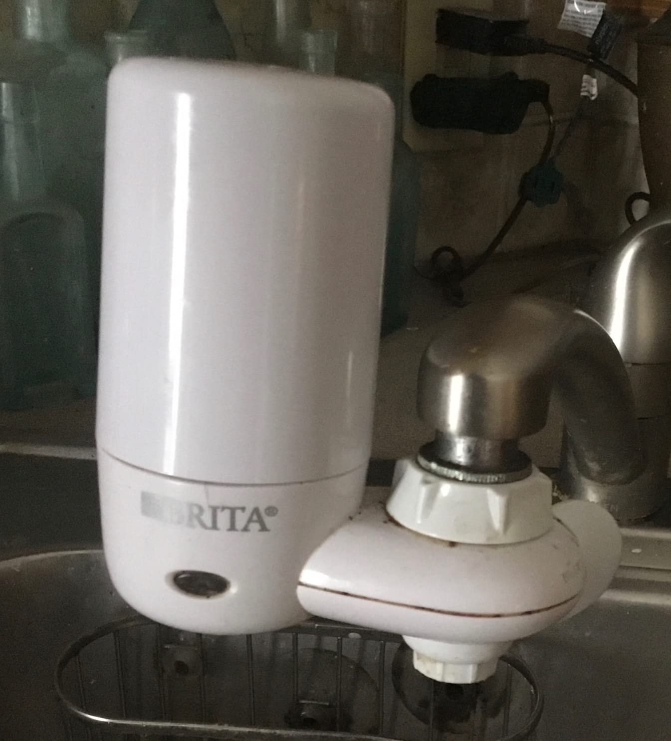 Brita Elite Advanced White Faucet Water Filter System, 1 Filter customer photo 1