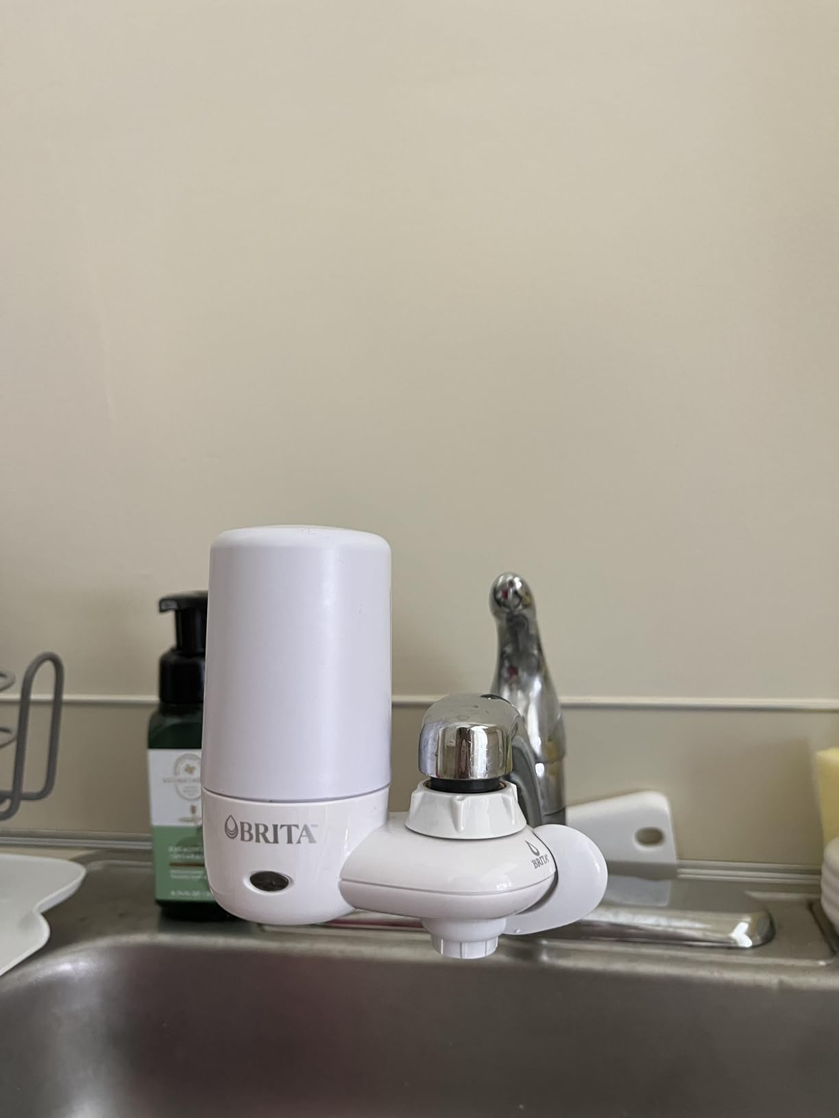 Brita Elite Advanced White Faucet Water Filter System, 1 Filter customer photo 2
