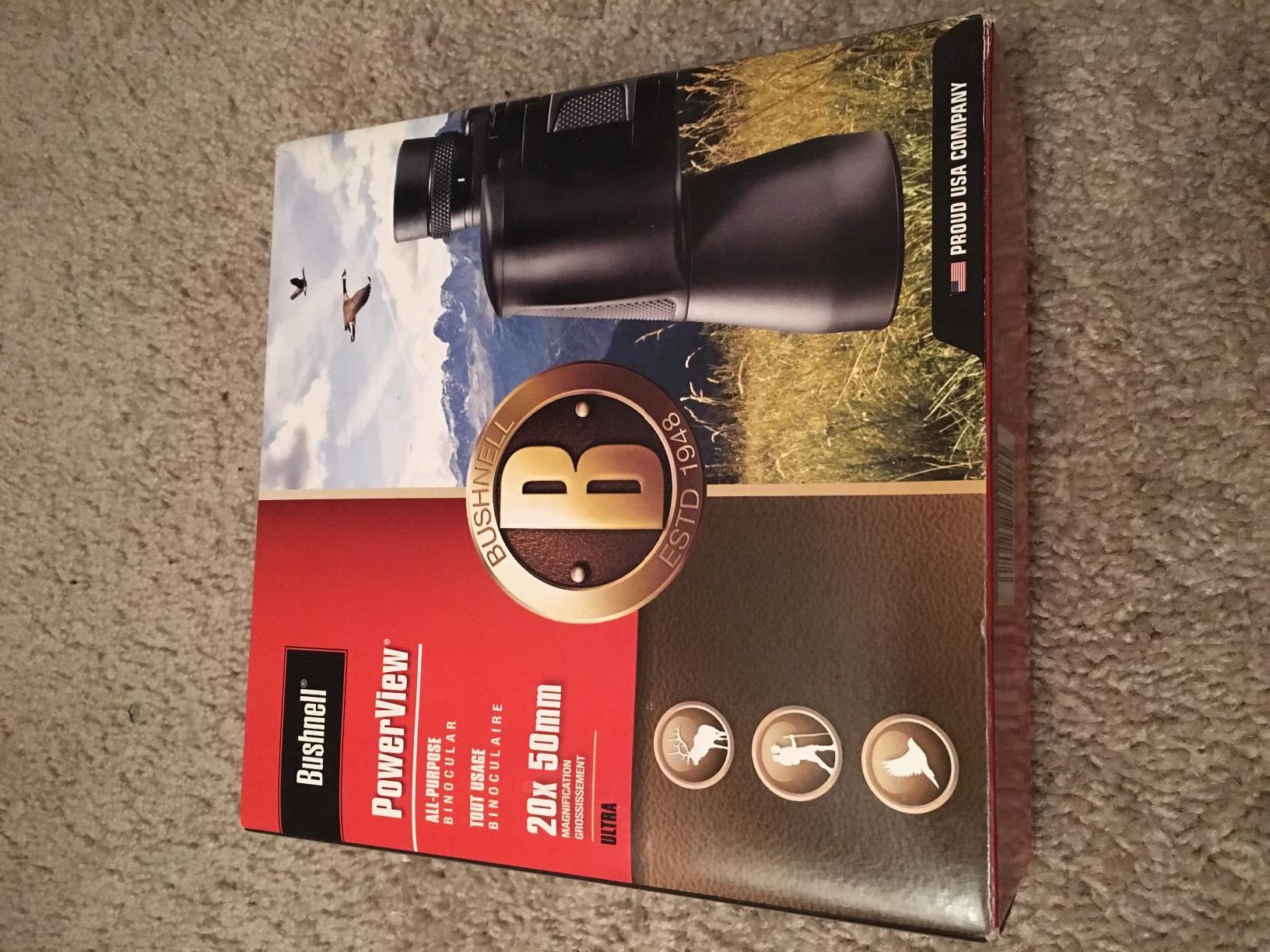 Bushnell PowerView Porro Prism 20x50mm Binoculars customer photo 2