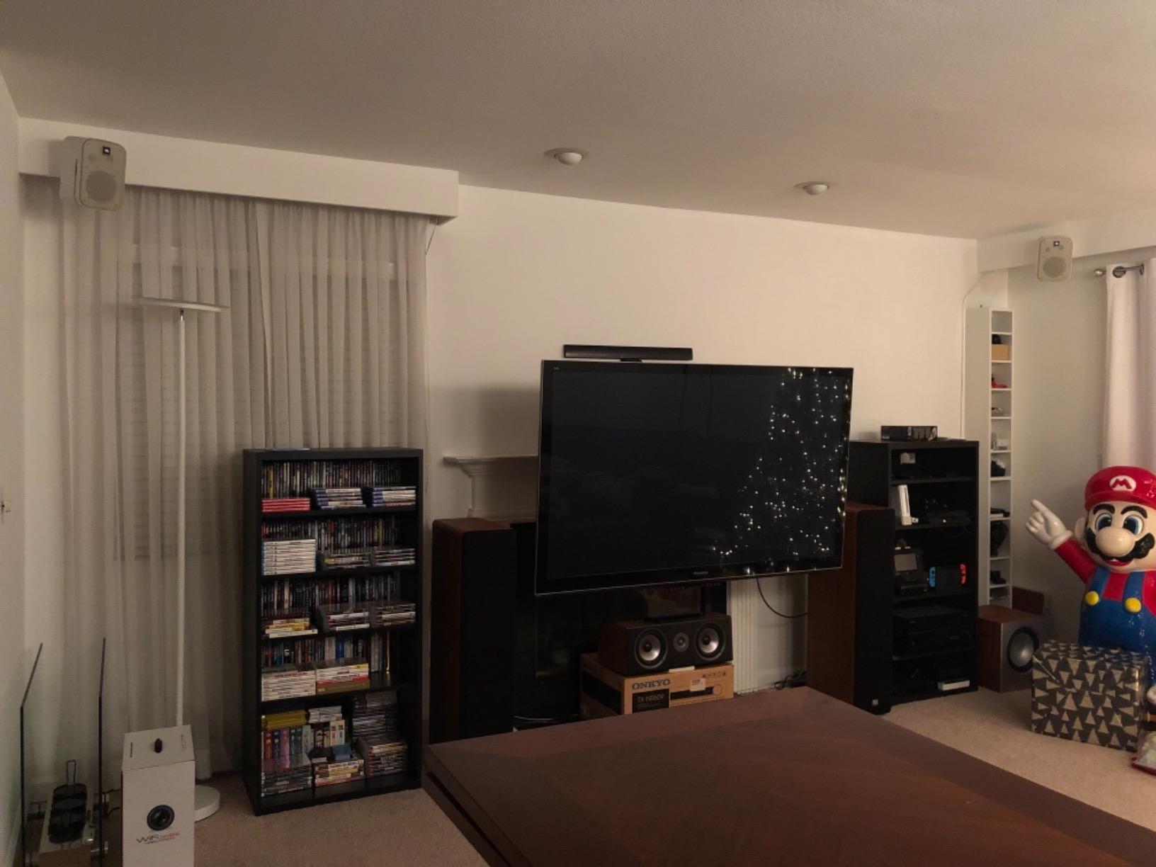 JBL Professional C1PRO High Performance 2-Way, 150 Watt 5.25” Compact, Passive, Satellite, Bookshelf Speakers, Home Theater, Desktop, Stereo, Studio, Black, Sold as Pair. customer photo 1