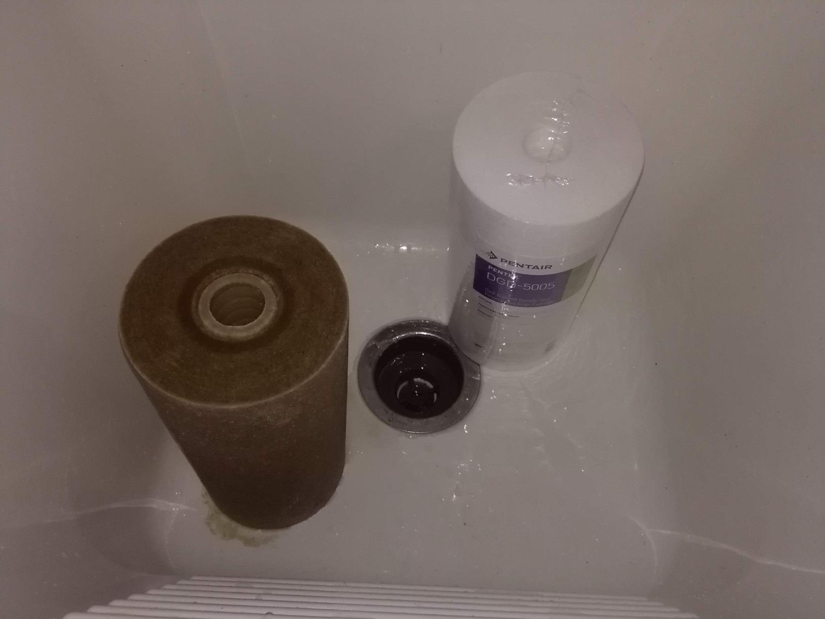 Pentair Pentek DGD-5005 Big Blue Whole House Sediment Filter customer photo 1