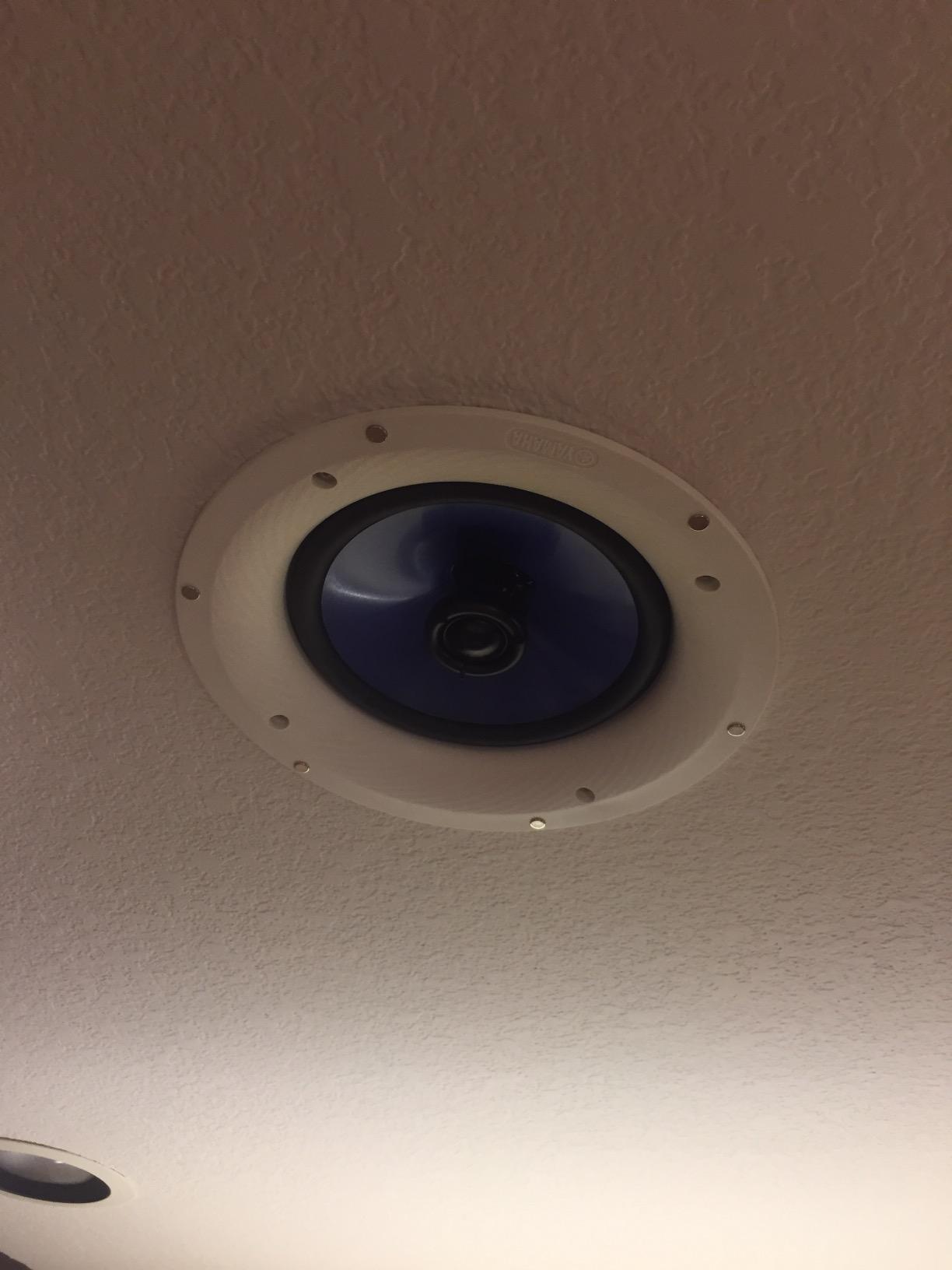 Yamaha NS-IC800 140 Watt 8-Inch 2-Way In-Ceiling Speakers - Pair (White) customer photo 1