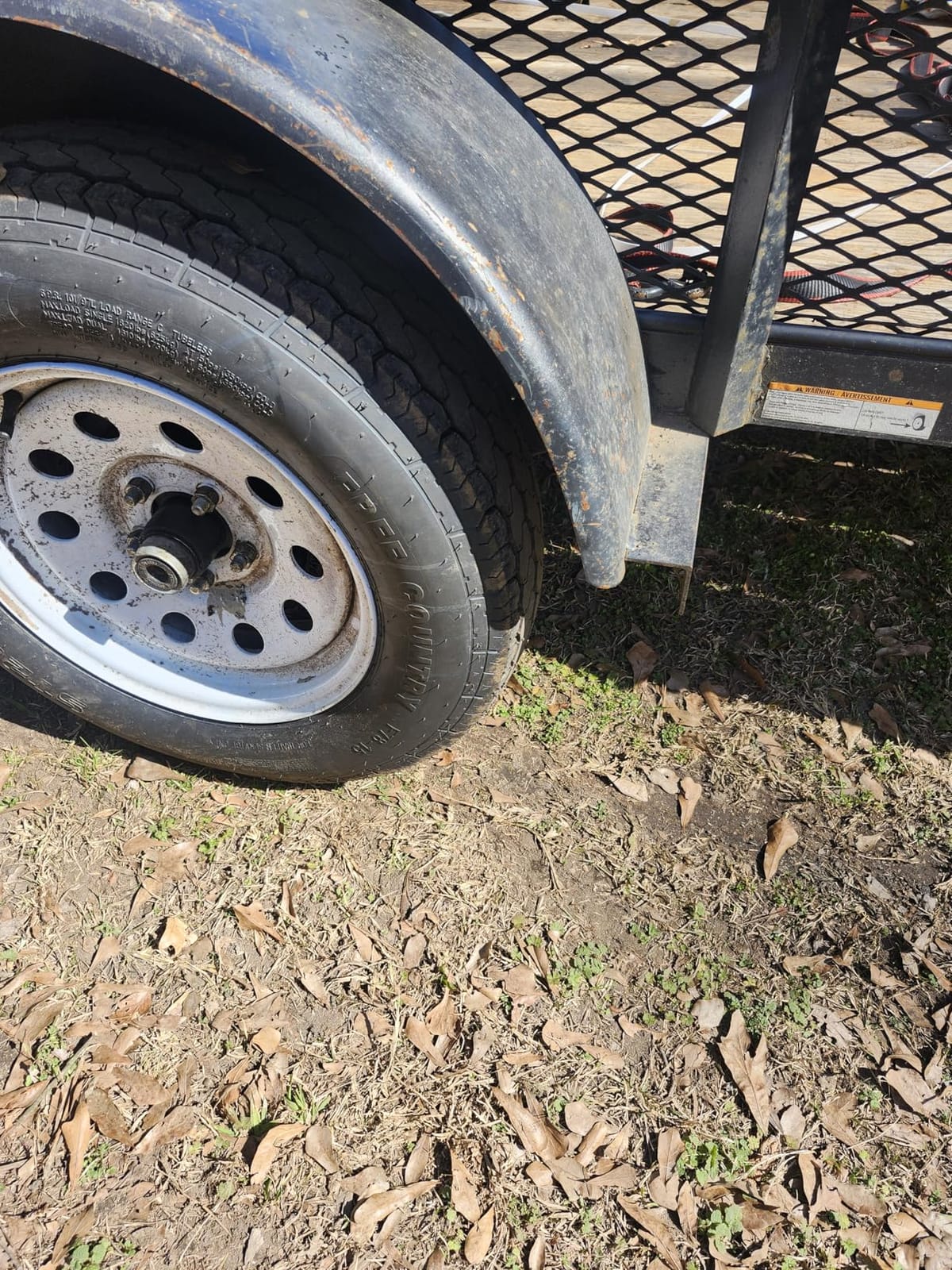 WANDA Set 2 Free Country Trailer Tires ST 205/75D15 Deep Tread- 11021 customer photo 1