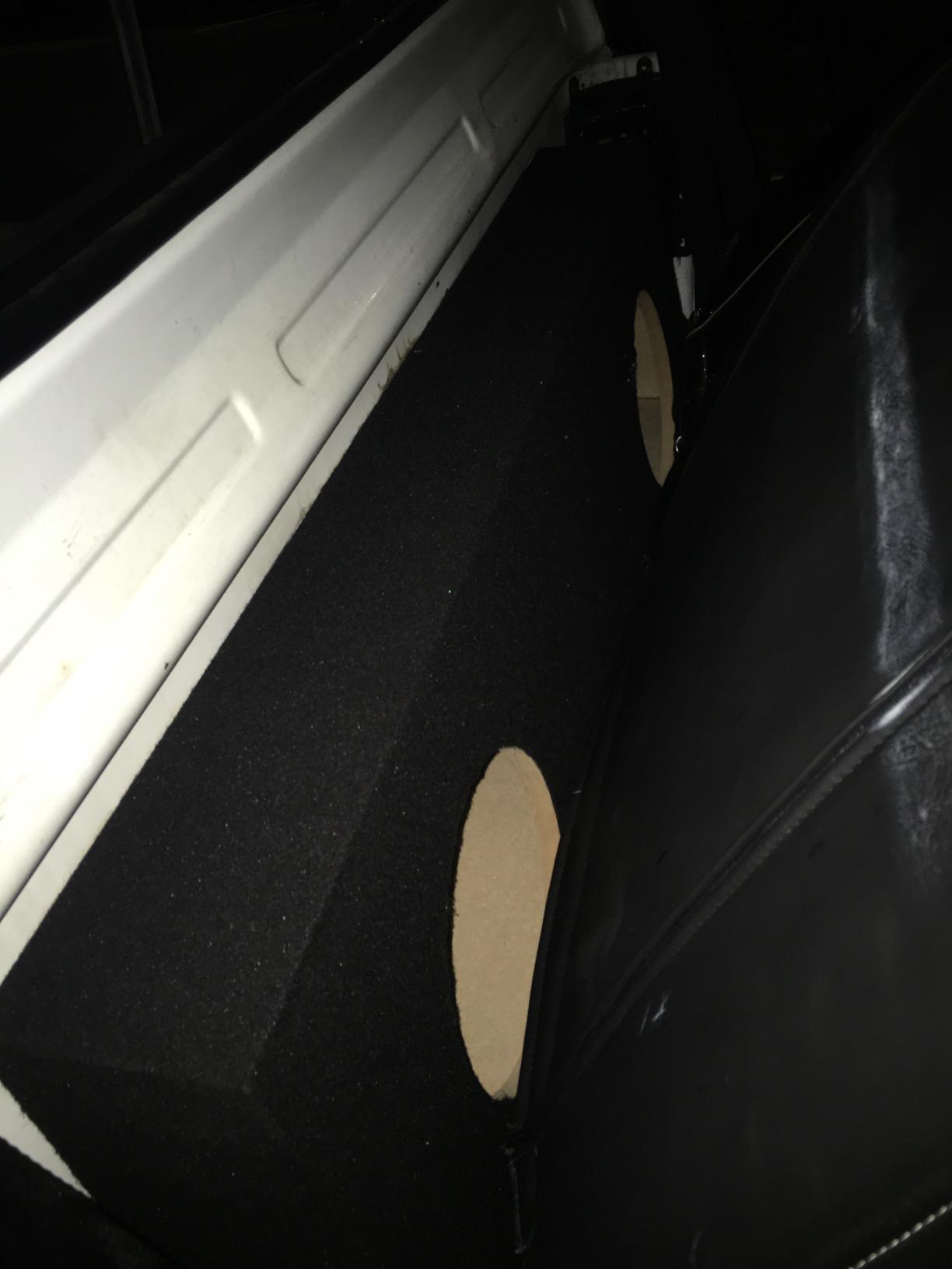 Dual 12 Inch Subwoofer Box Regular Cab Truck Sub Enclosure 5/8