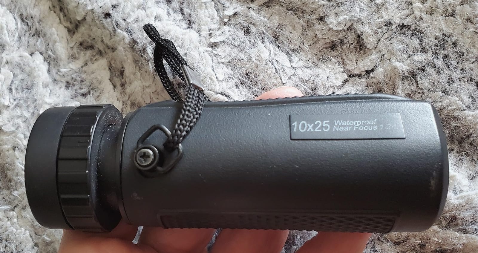 Carson BlackWave 10x25mm Waterproof Monocular, Black (WM-025) customer photo 1