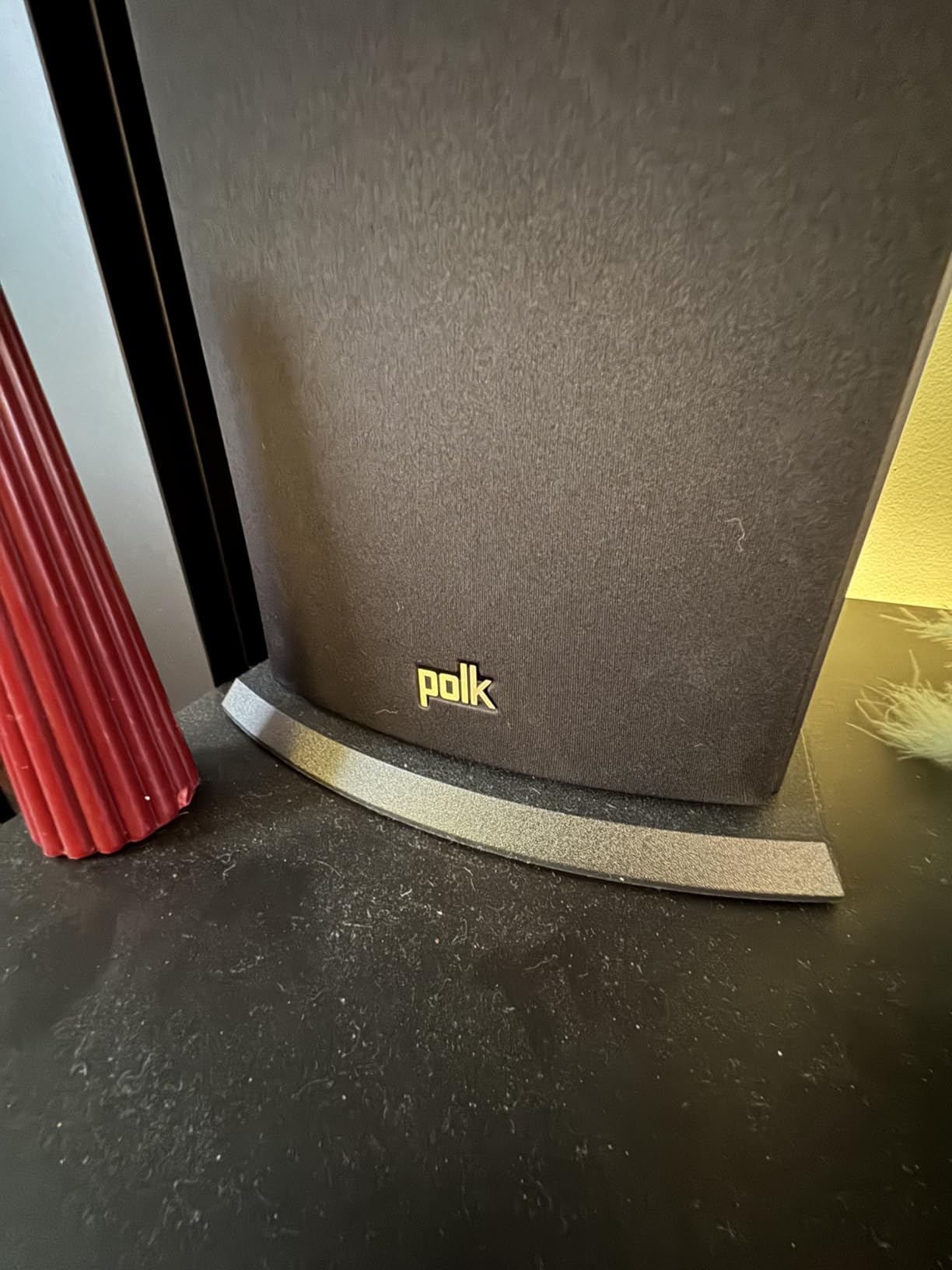 Polk Audio T50 Home Theater Floor Standing Tower Speaker 150W, Black customer photo 1