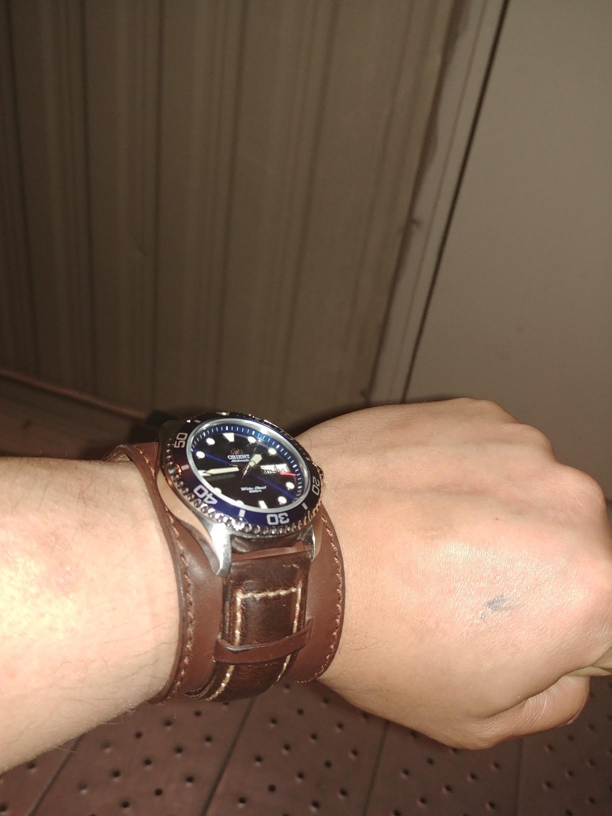 Orient AA02 Diver | Automatic/Hand-Winding Movement | 41.5 mm Diver Style Watch | 200 m Water Resistance | Stainless Steel Case customer photo 1
