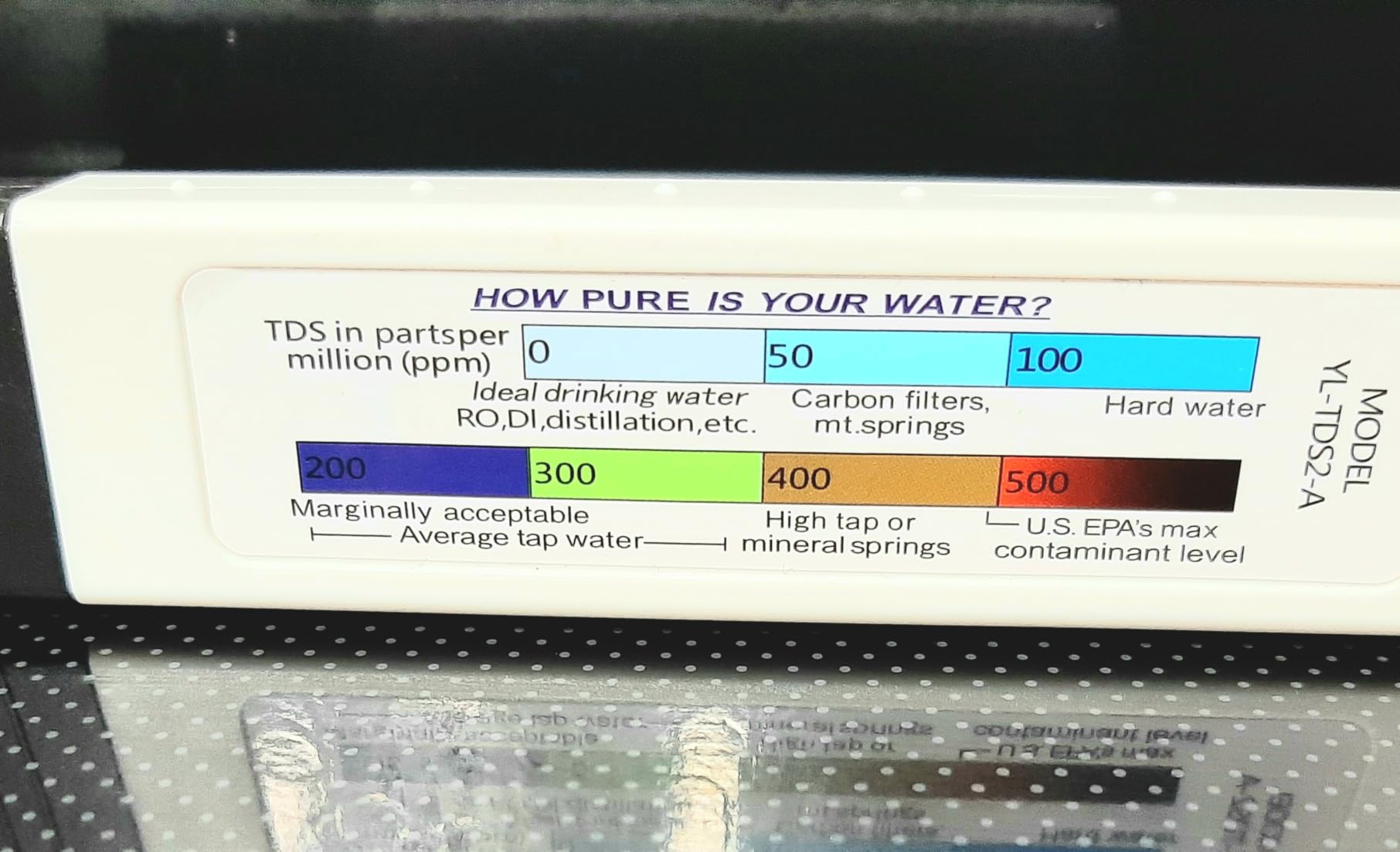 HoneForest TDS Meter, Digital Water Tester - Accurate and Reliable, Measures TDS, EC & Temperature (°F/°C), 0-9990ppm, Water Test Meter for Drinking Water, RO/DI System, Aquariums, etc customer photo 1