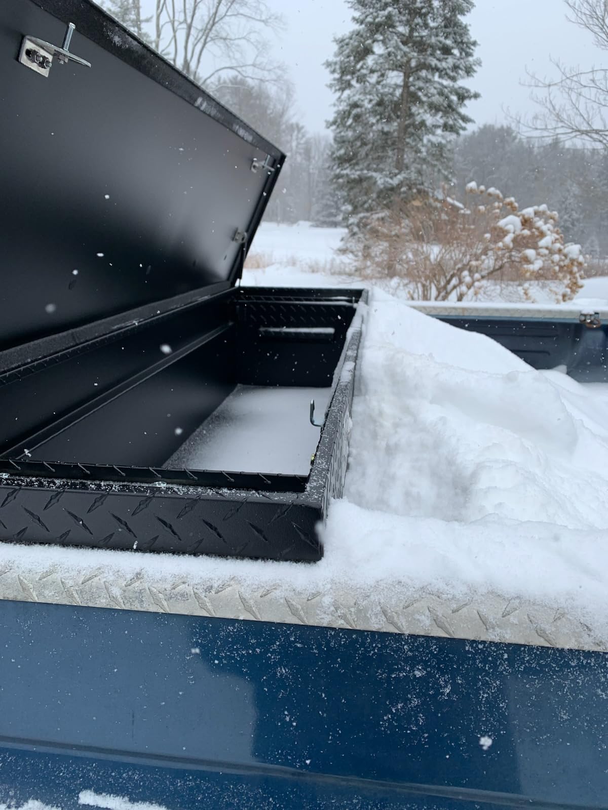 UWS EC10603 72-Inch Matte Black Heavy-Wall Aluminum Truck Tool Box with Low Profile, RigidCore Lid customer photo 2