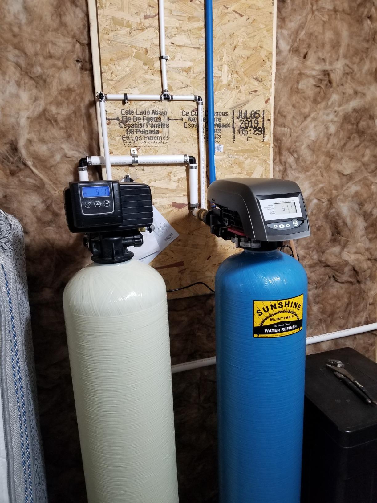 Air Injection Iron Eater Filter Great at Removing Iron Manganese, H2S Whole Home, Almond Series customer photo 2