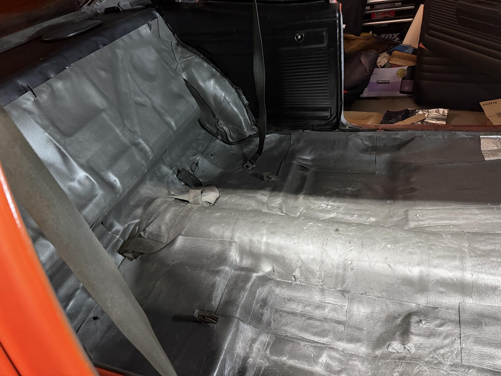 Siless Liner 157 (4 mm) mil 36 sqft Car Sound Deadening Closed Cell Foam & Heat Insulation mat - PE Foam Sound Deadener Material & Heat Barrier customer photo 1