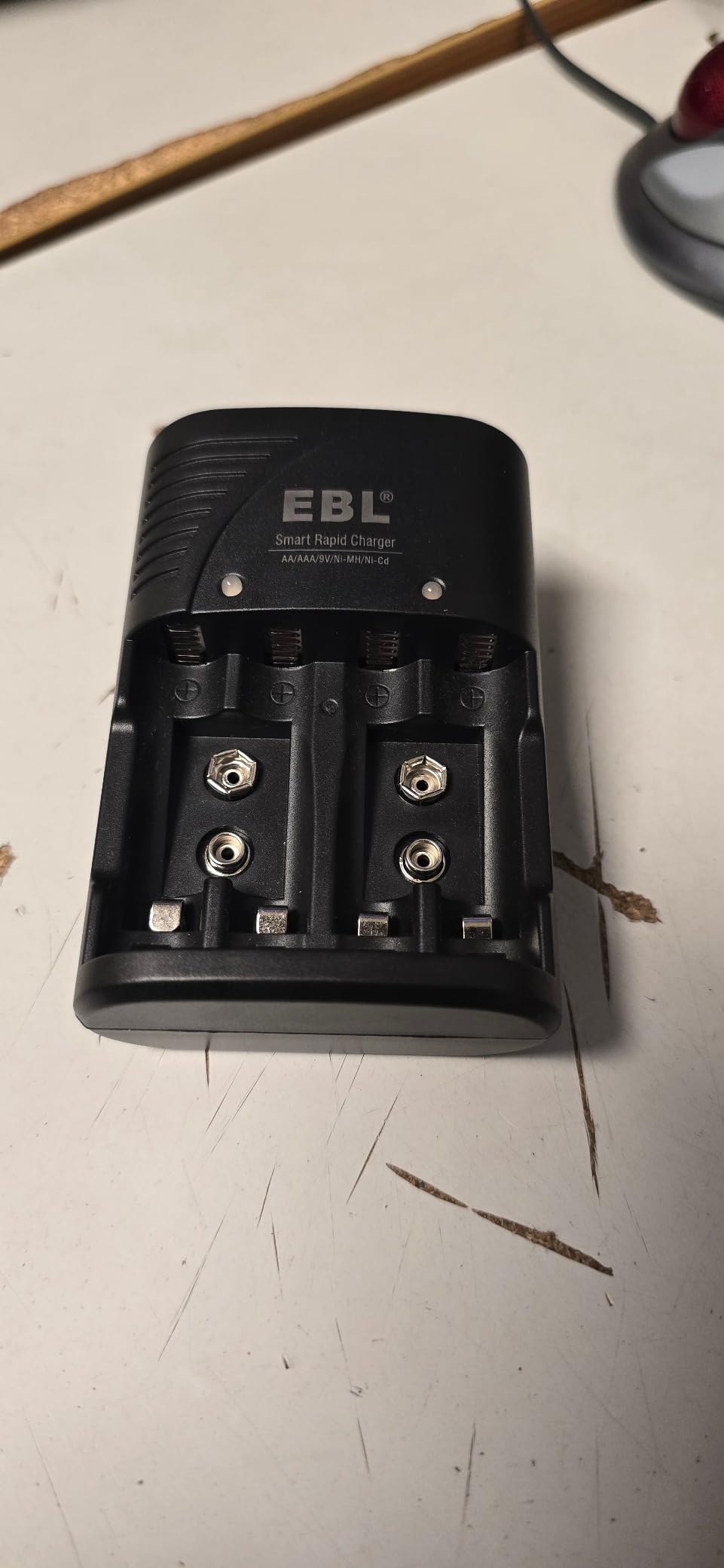 EBL Smart Rapid AA AAA Charger for AA AAA 9V Rechargeable Batteries Ni-MH Ni-CD Rechargeable Batteries customer photo 2