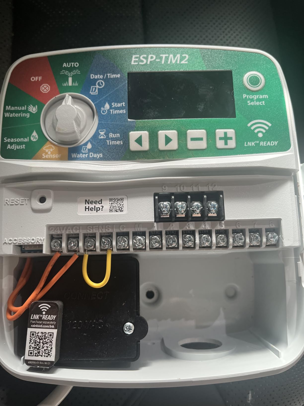 Rain-Bird ESP-TM2 Indoor Outdoor Irrigation WiFi Zone Controller Timer Box and Link Lnk WiFi Mobile Wireless Smartphone Upgrade Module Sprinkler System (12 Zone) customer photo 2