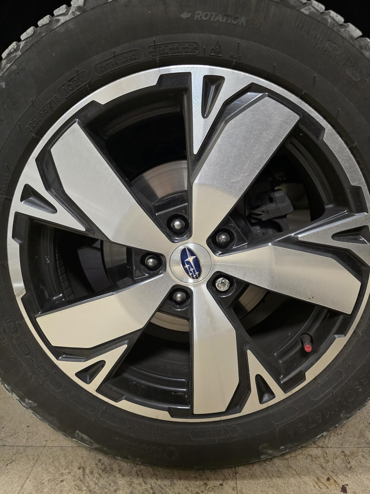 Subaru Alloy Wheel Lock Lug Nuts Set for 2009-2026 All Models - B321SFL001 - Genuine OEM customer photo 2